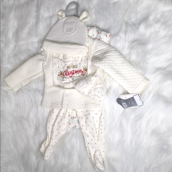 Kyle & Deena Other - ⭐️HOST PICK⭐️ Baby’s First Christmas NWT 6 Piece Set